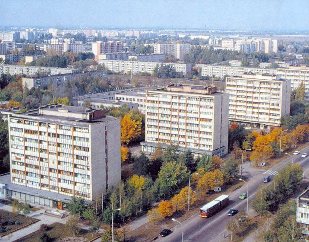 Так раньше выглядел проспект Партизанский проспект в Бресте