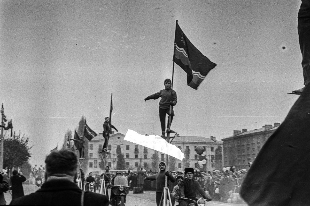 Старые фото: Брест и физкультурники