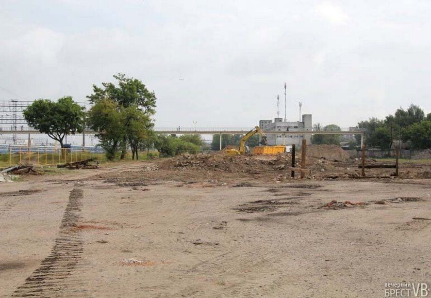 Назад в прошлое. Место, на котором построен новый автовокзал в Бресте