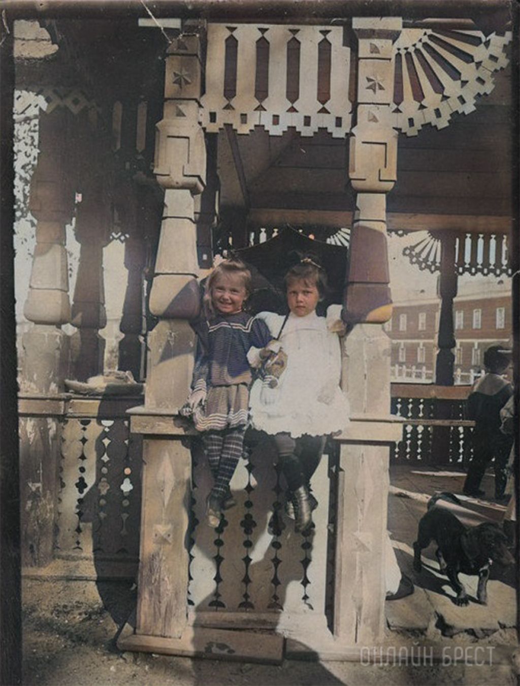 Беседка на территории Брестской крепости, 1905 год