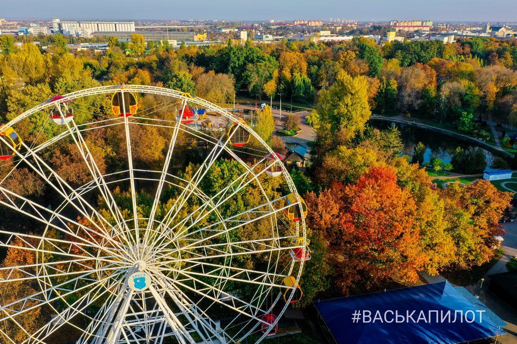 Немного осеннего Бреста. Красивые фото с высоты