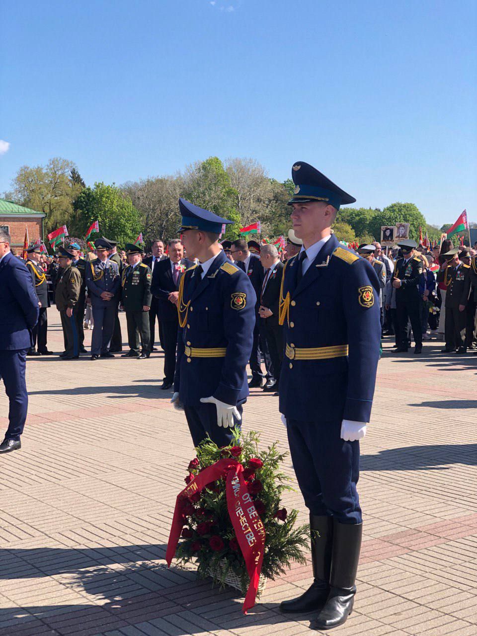 Митинг в Брестской крепости