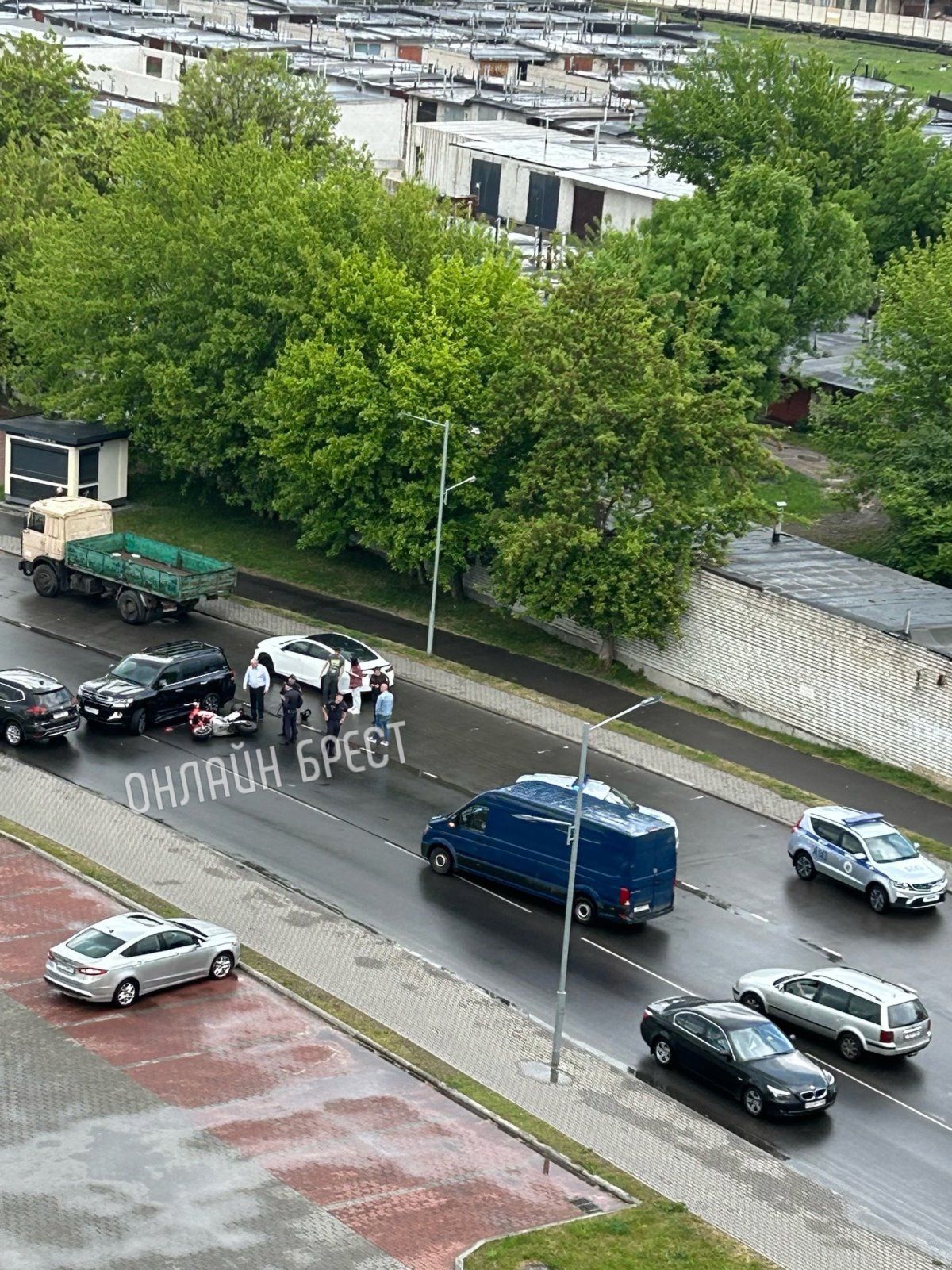 Читатель: ДТП в Бресте с участием мотоцикла Гоголя - Папанина