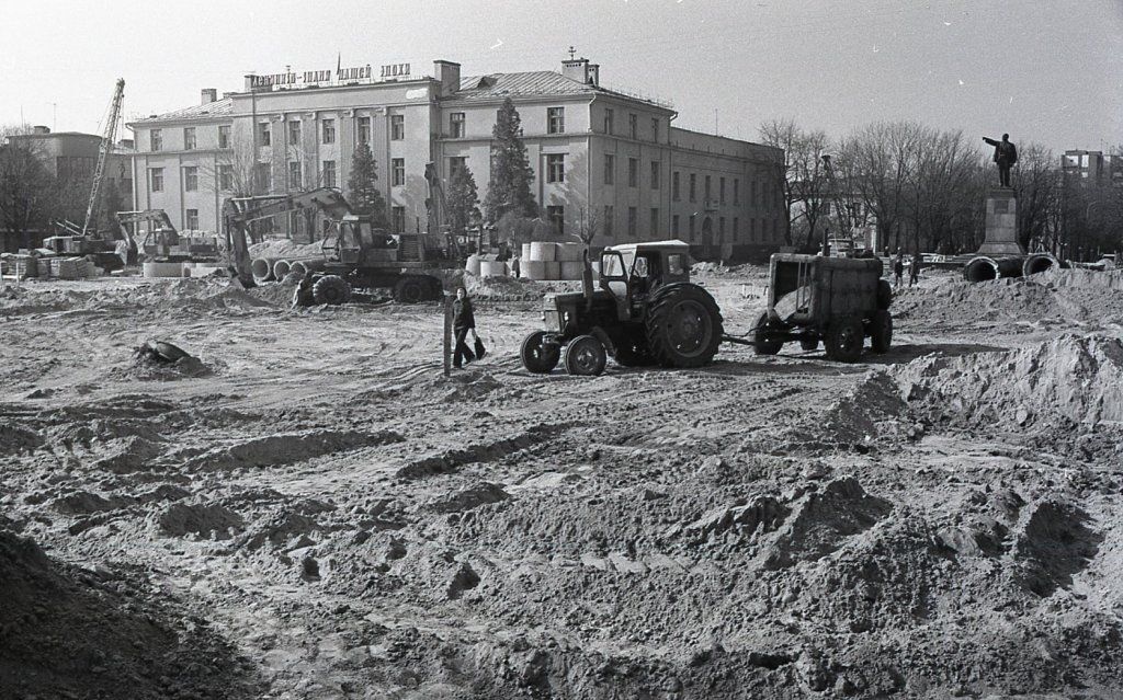 Фотографии из прошлого. Брест, площадь Ленина