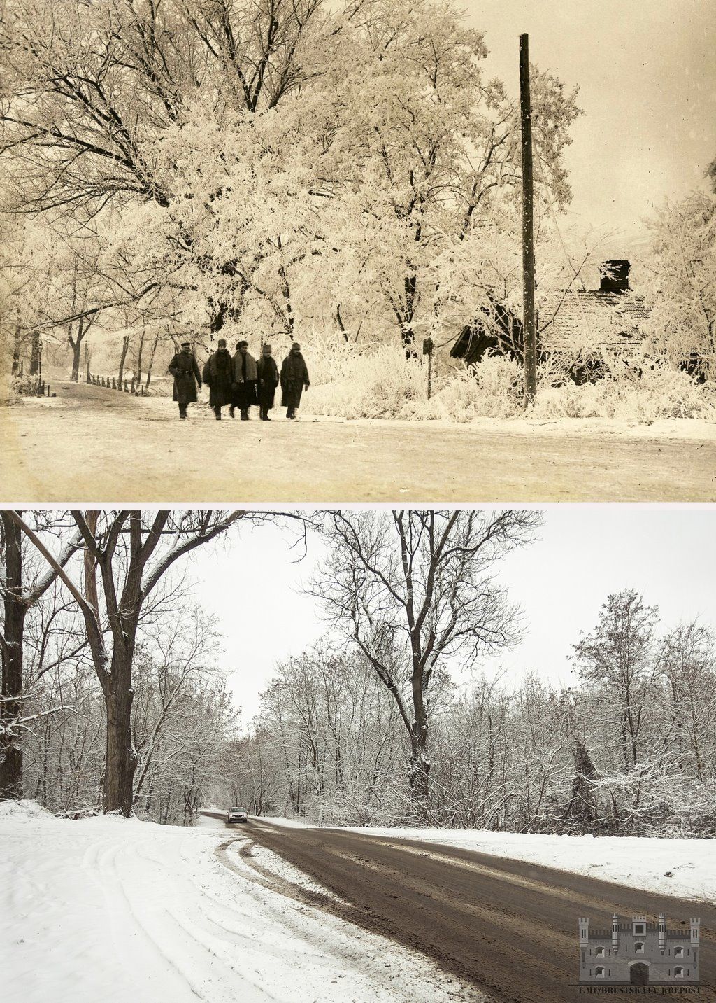 Как изменилась крепость за последние 100 с лишним лет