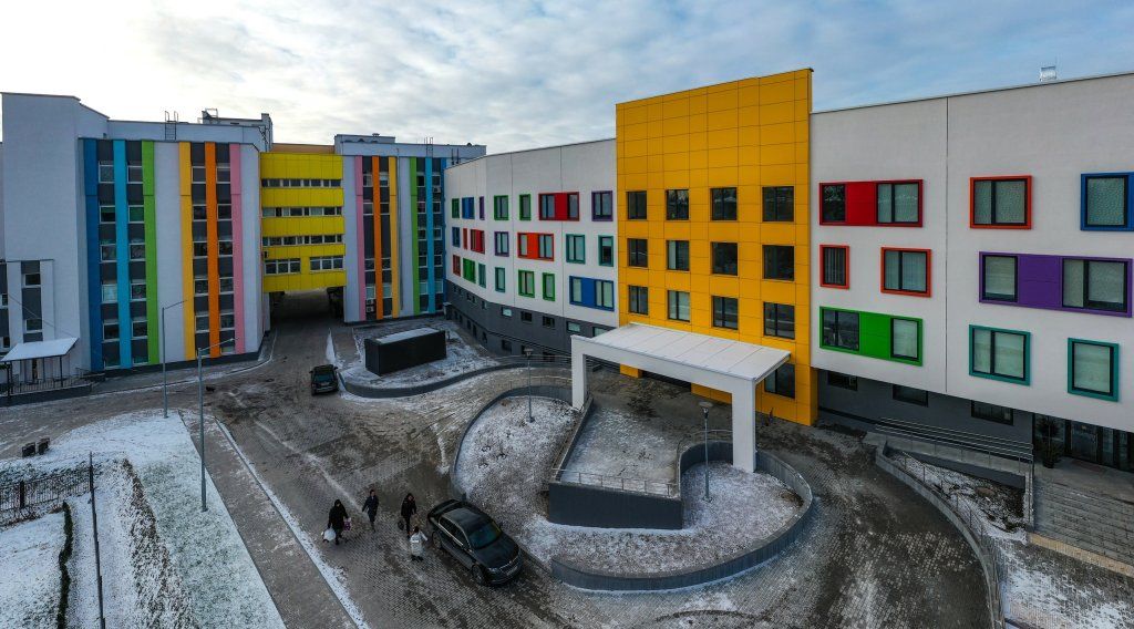 Новый корпус детской областной больницы в Бресте