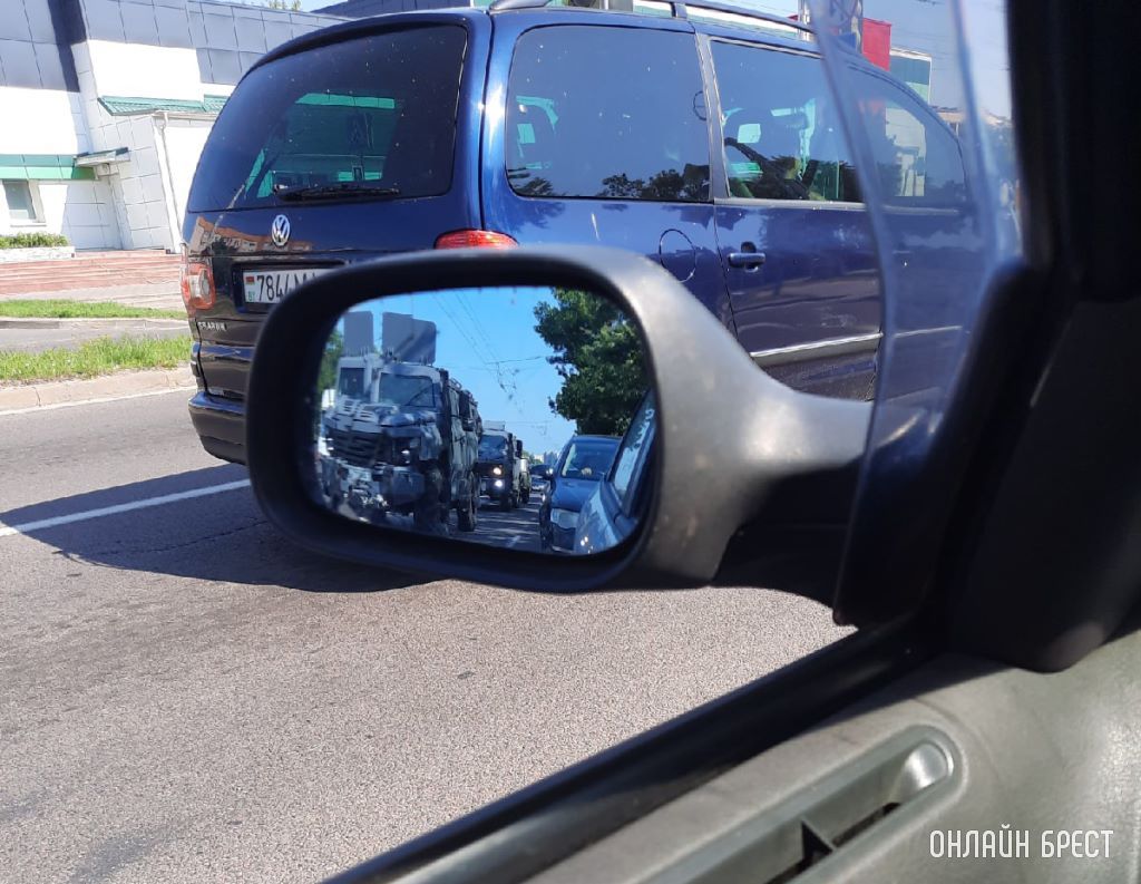 Что за техника? Фото сделано вчера в Бресте