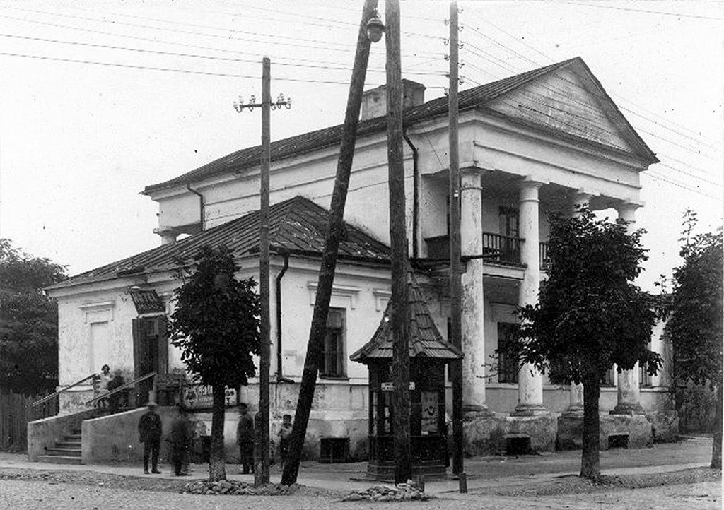 Как было раньше: Брест, вид на дом по улице Мицкевича