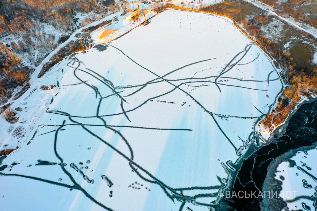 Брест. Посмотрите, как выглядит Мухавец с высоты