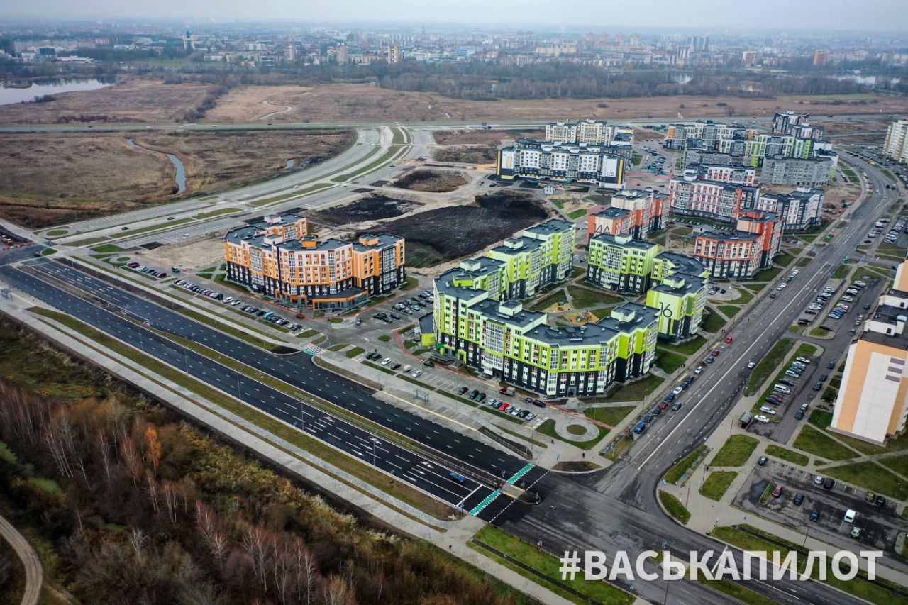 Строительство микрорайона ЮЗМР-1 в Бресте