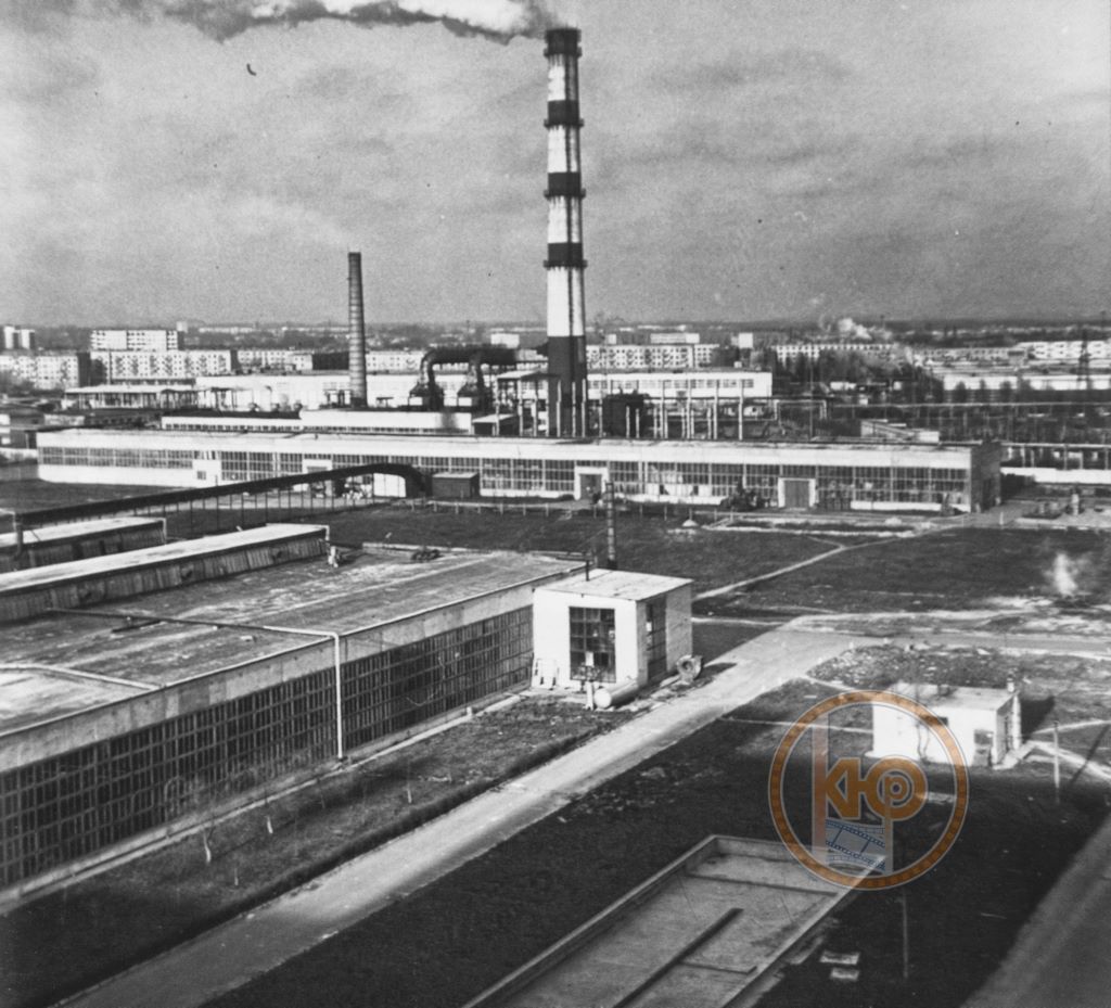 Восточный промышленный узел во второй половине ХХ века — локомотив брестской экономики. Фото начала 70-х гг. ХХ в