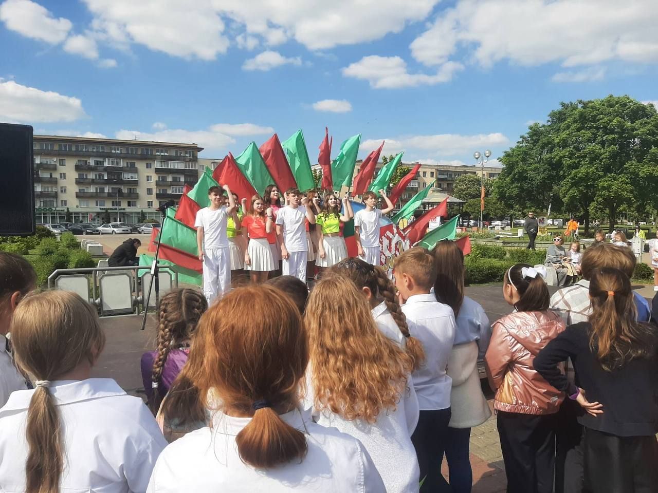 В Бресте проходит праздник для детей и родителей «Семейный причал», приуроченный к международному Дню семьи
