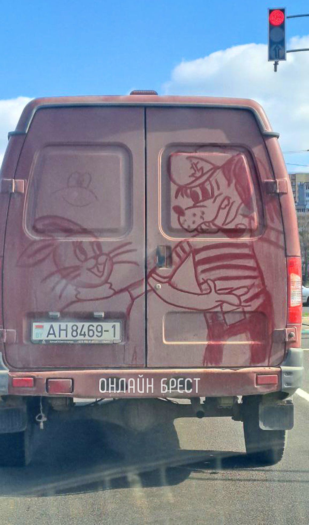 Читатель: Сегодня на дорогах Бреста :))