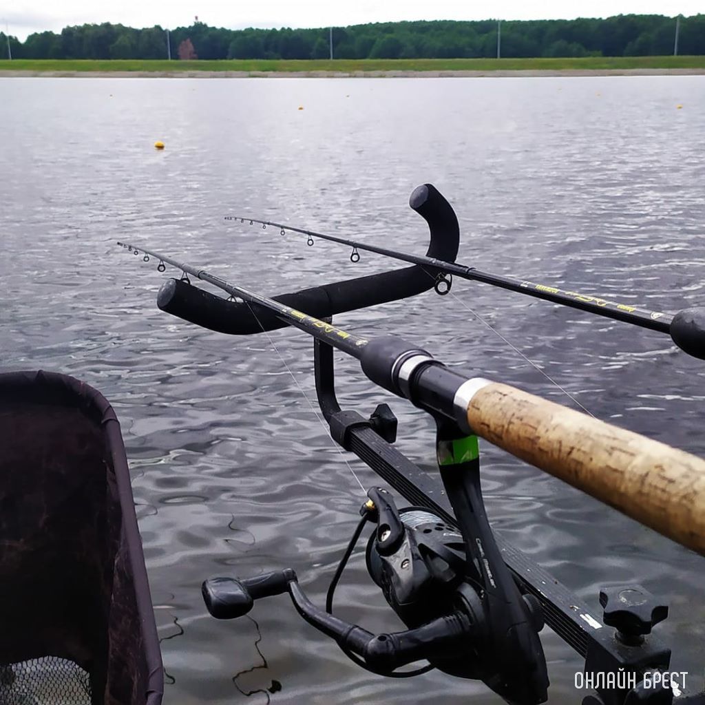 Улов жителя Бреста на Гребном канале