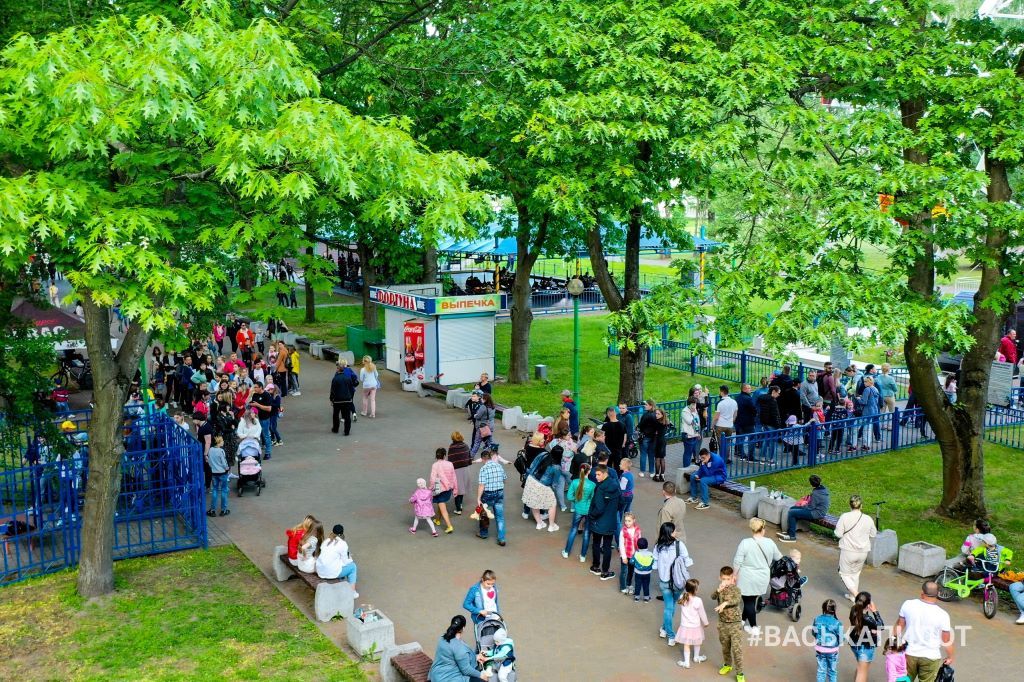 Как выглядит с высоты брестский парк культуры и отдыха