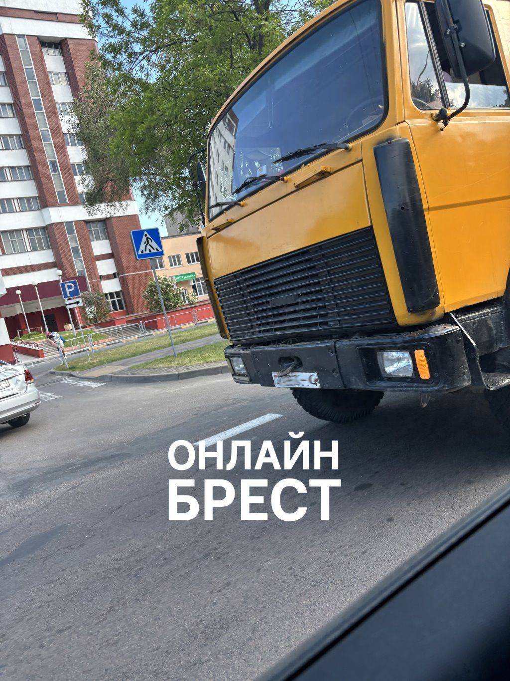 Читатель: ДТП на улице Янки Купалы в Бресте