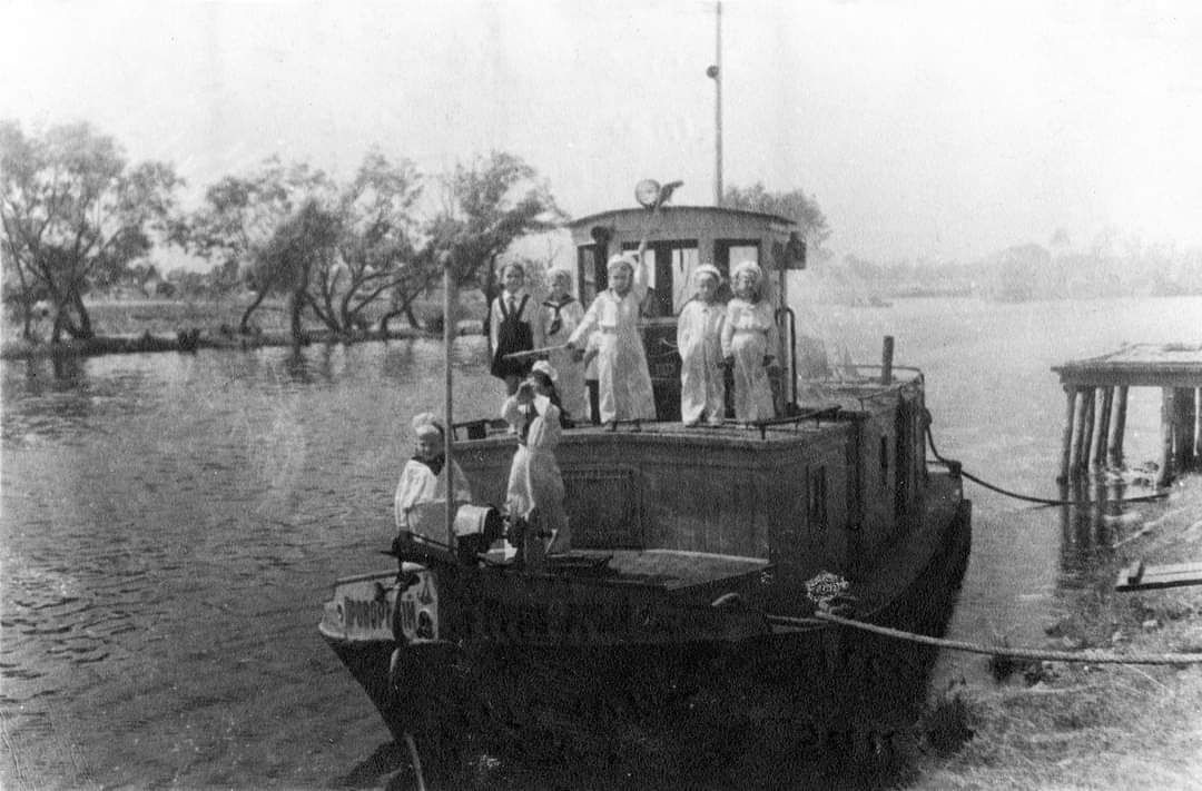 «Проворный» на р. Мухавец. Брест, 1946 год