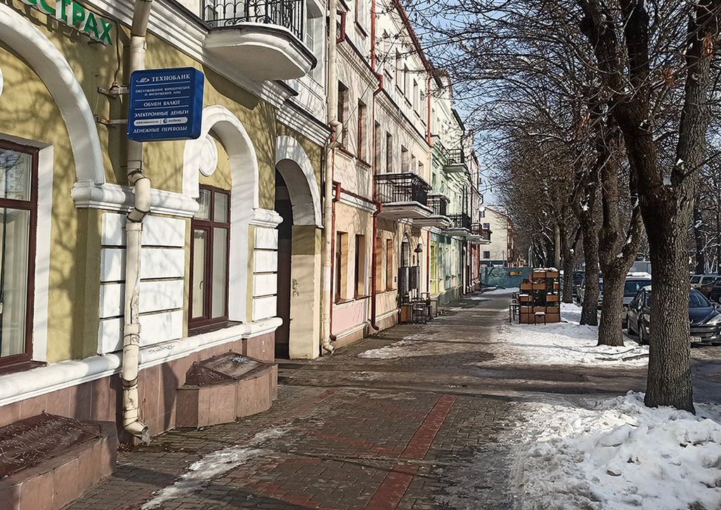 Как было раньше: Брест, вид с перекрестка улицы Советской и проспекта Машерова