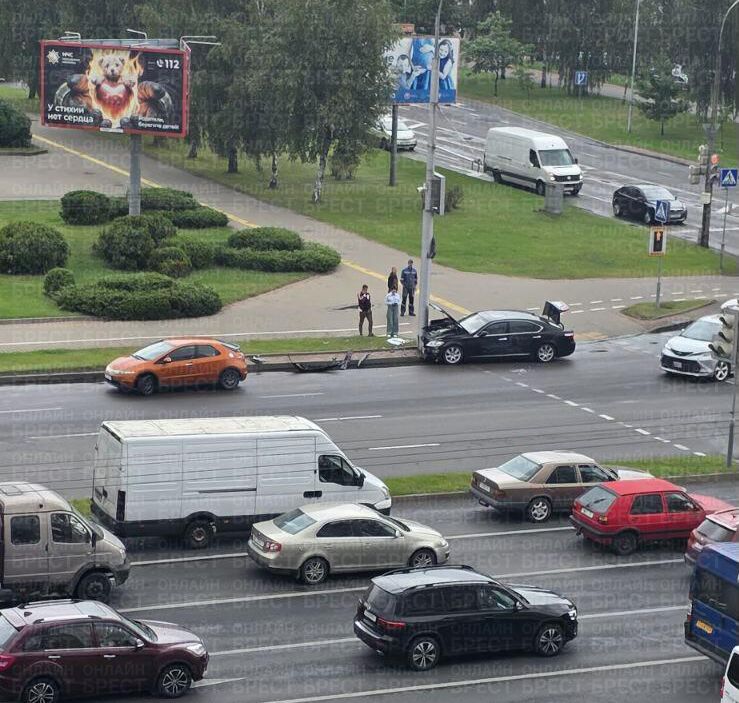 Читатель: ДТП в Бресте на Московской