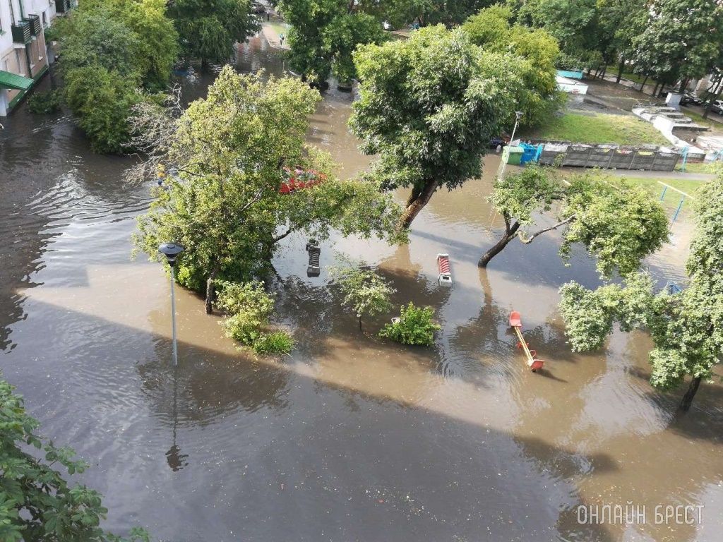 Помните, как в 2018 году затопило Брест?