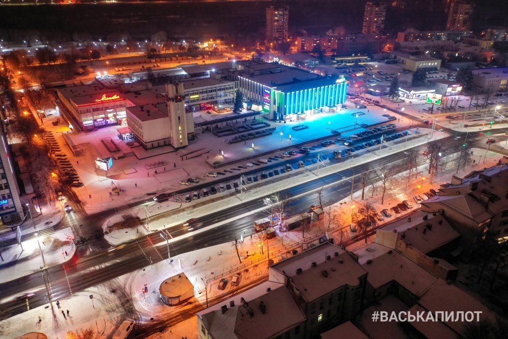 В Бресте выпал снег