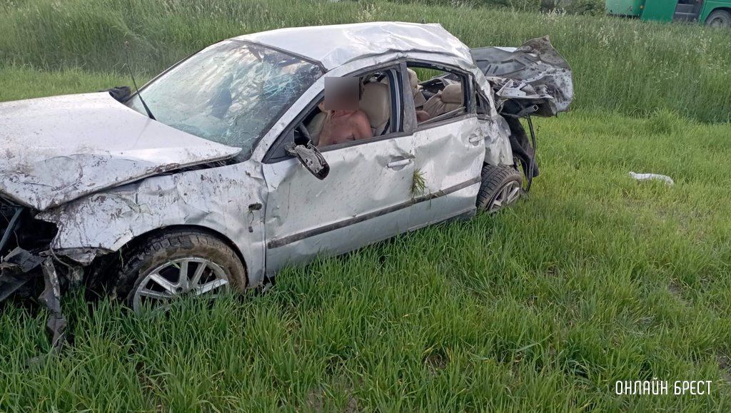 Очевидец: В Пружанском районе произошло серьёзное ДТП