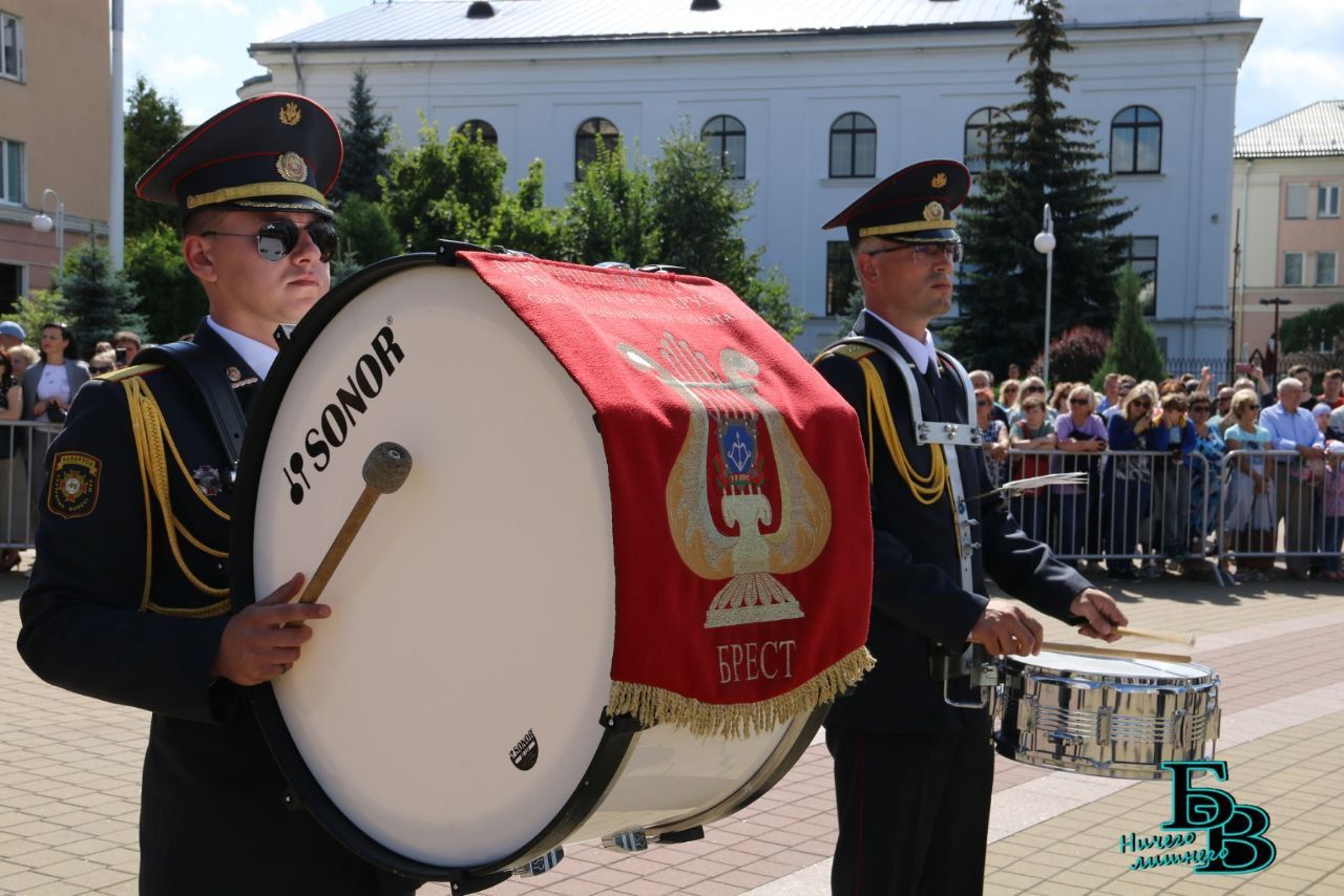 Парад оркестров. Сегодня на Ленина в Бресте