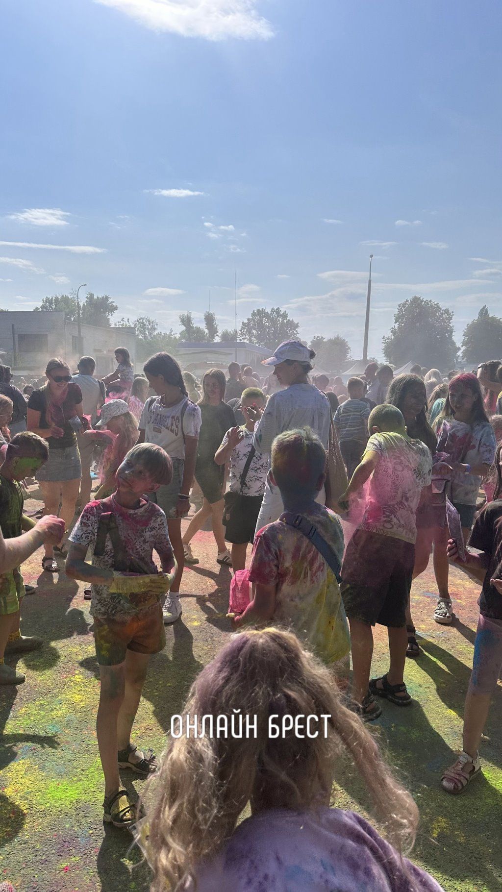 В Бресте прошел фестиваль красок