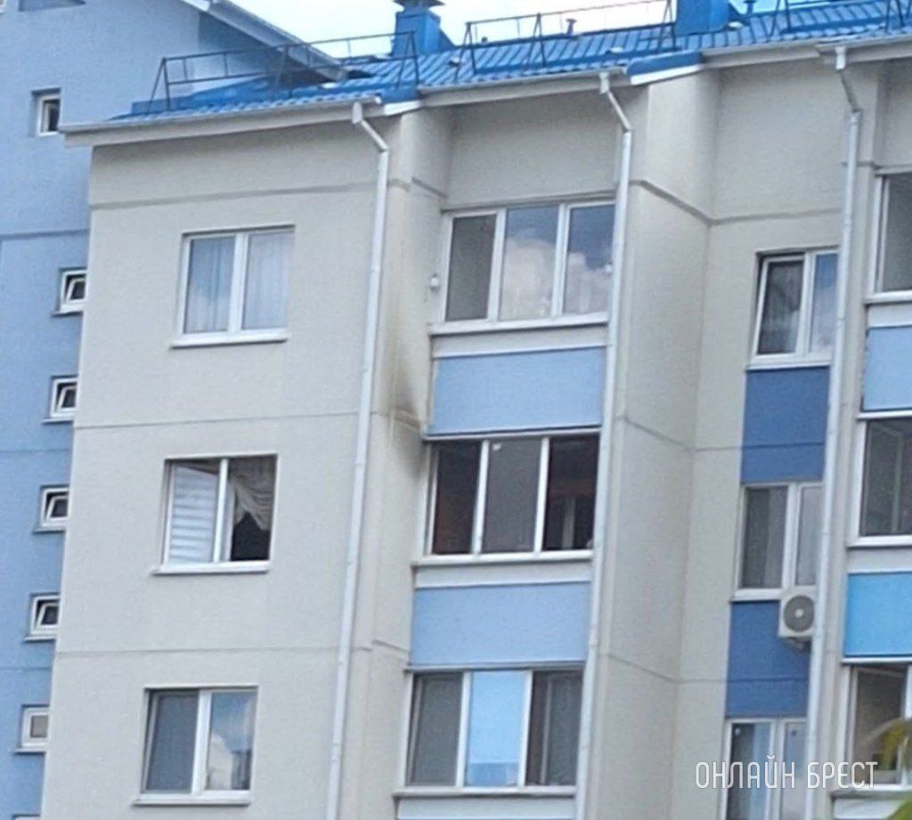 Подробности пожара в квартире на Колесника в Бресте