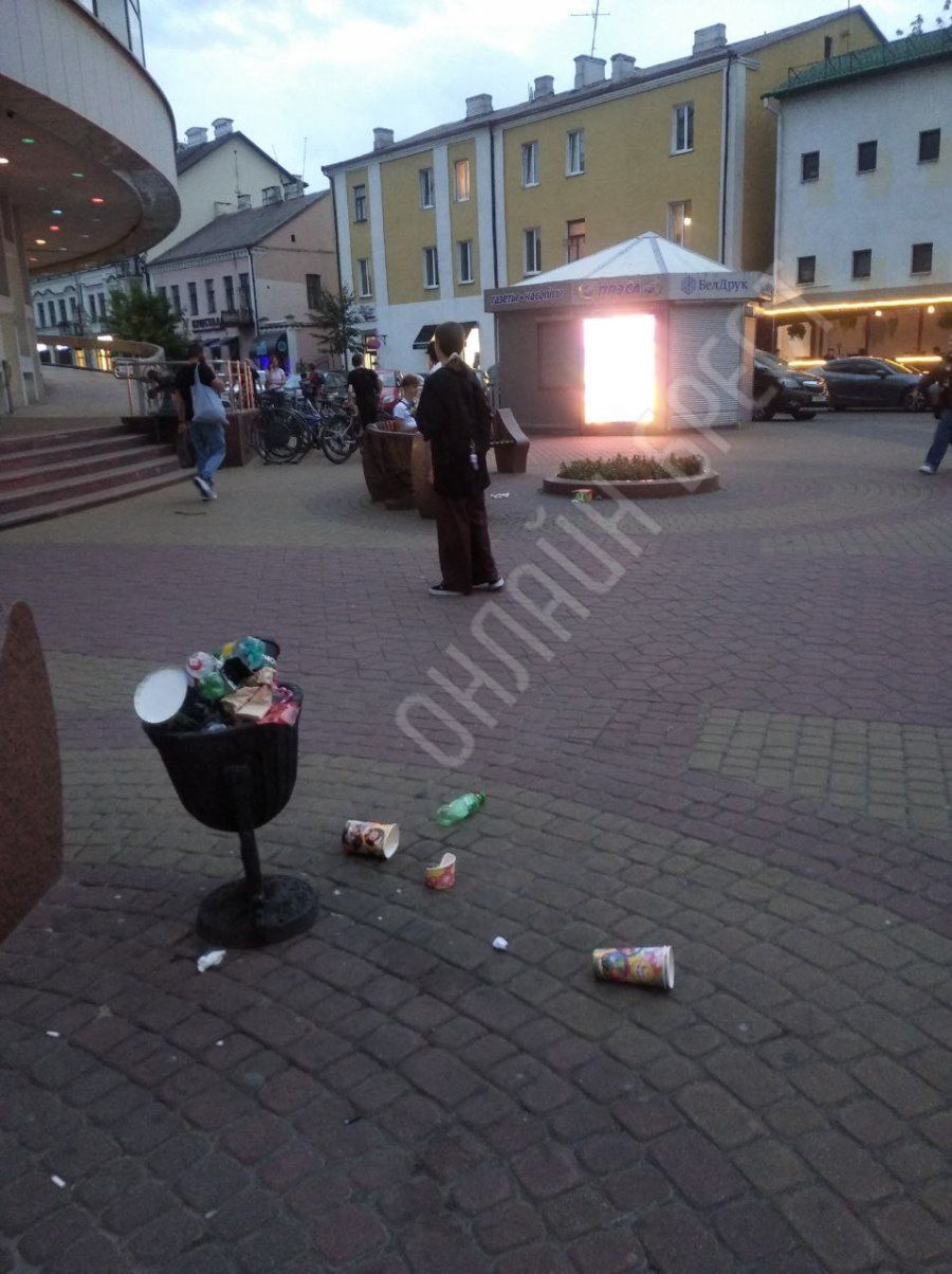 Читательница: Уже не первые выходные наблюдаю такую картину в Бресте на Советской