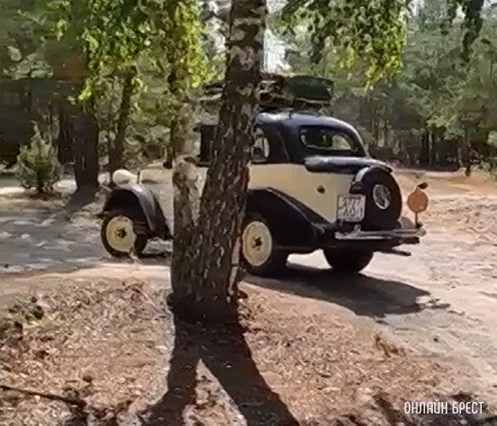 Тот самый интересный автомобиль, который был замечен в Бресте