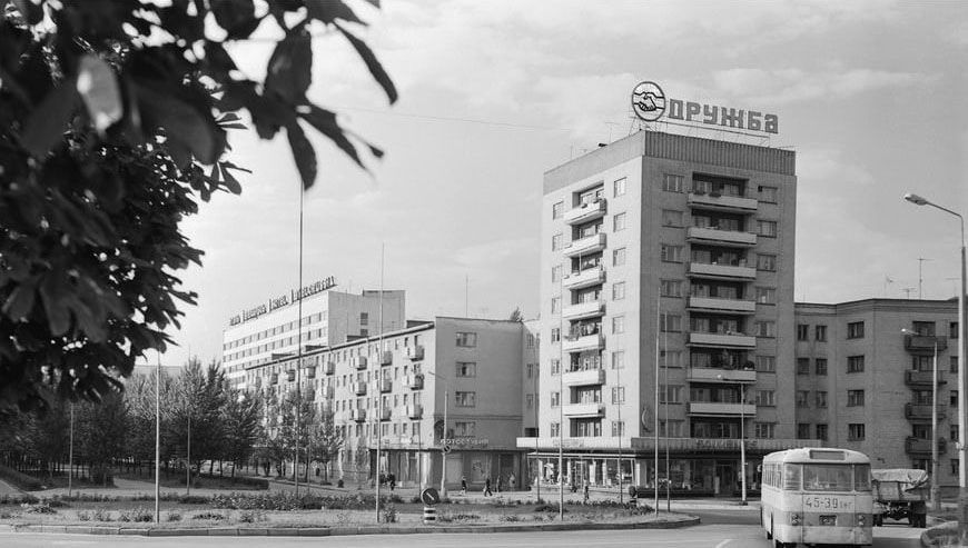 Брест, бульвар Шевченко, июль 1974 г.