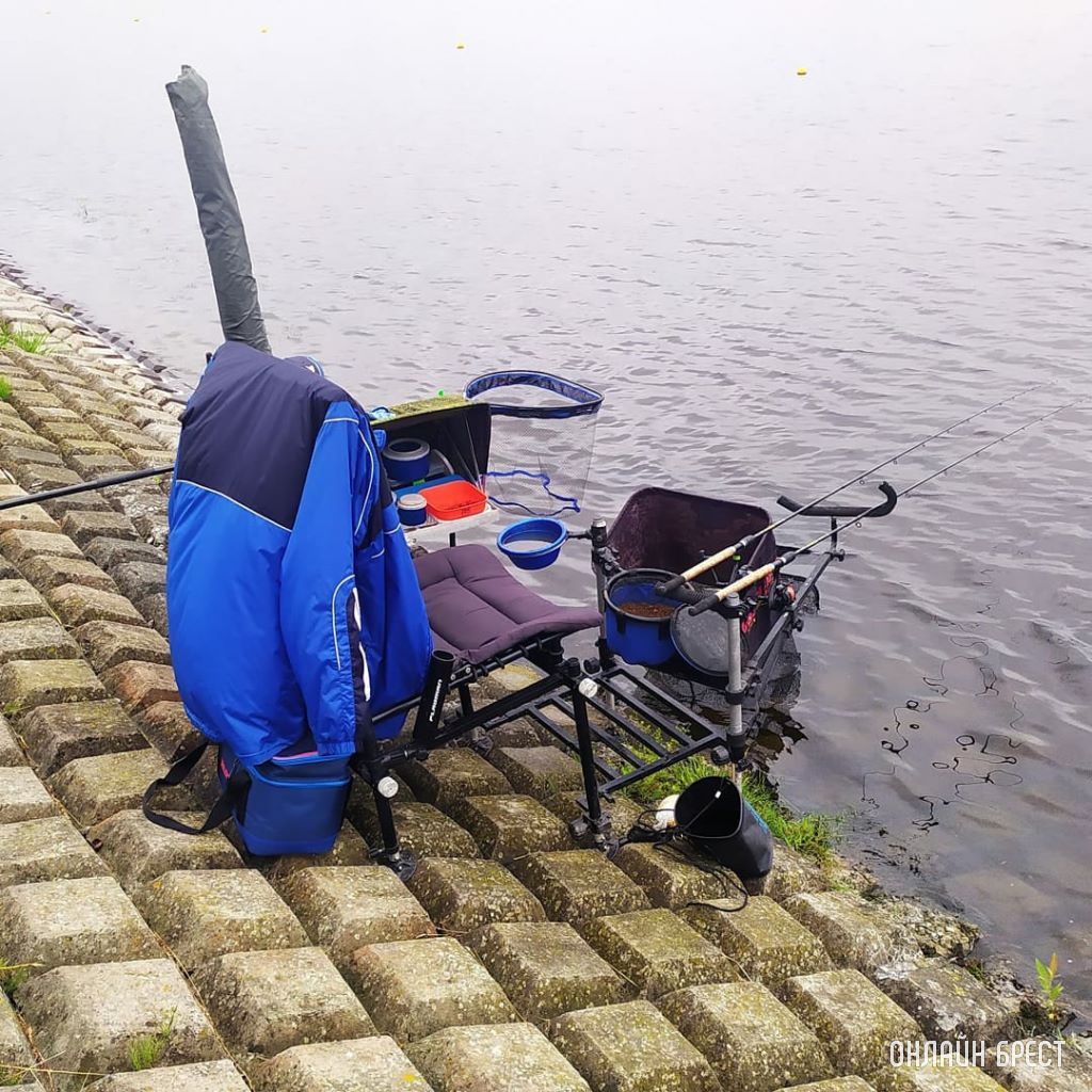 Улов жителя Бреста на Гребном канале