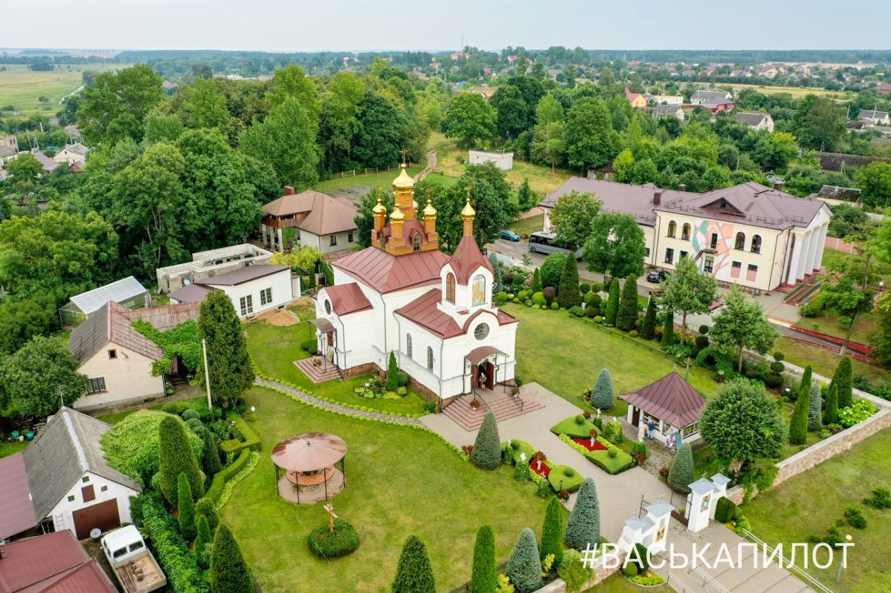 Каменецкий район. Высокое отмечает День города. Фото и видео с высоты