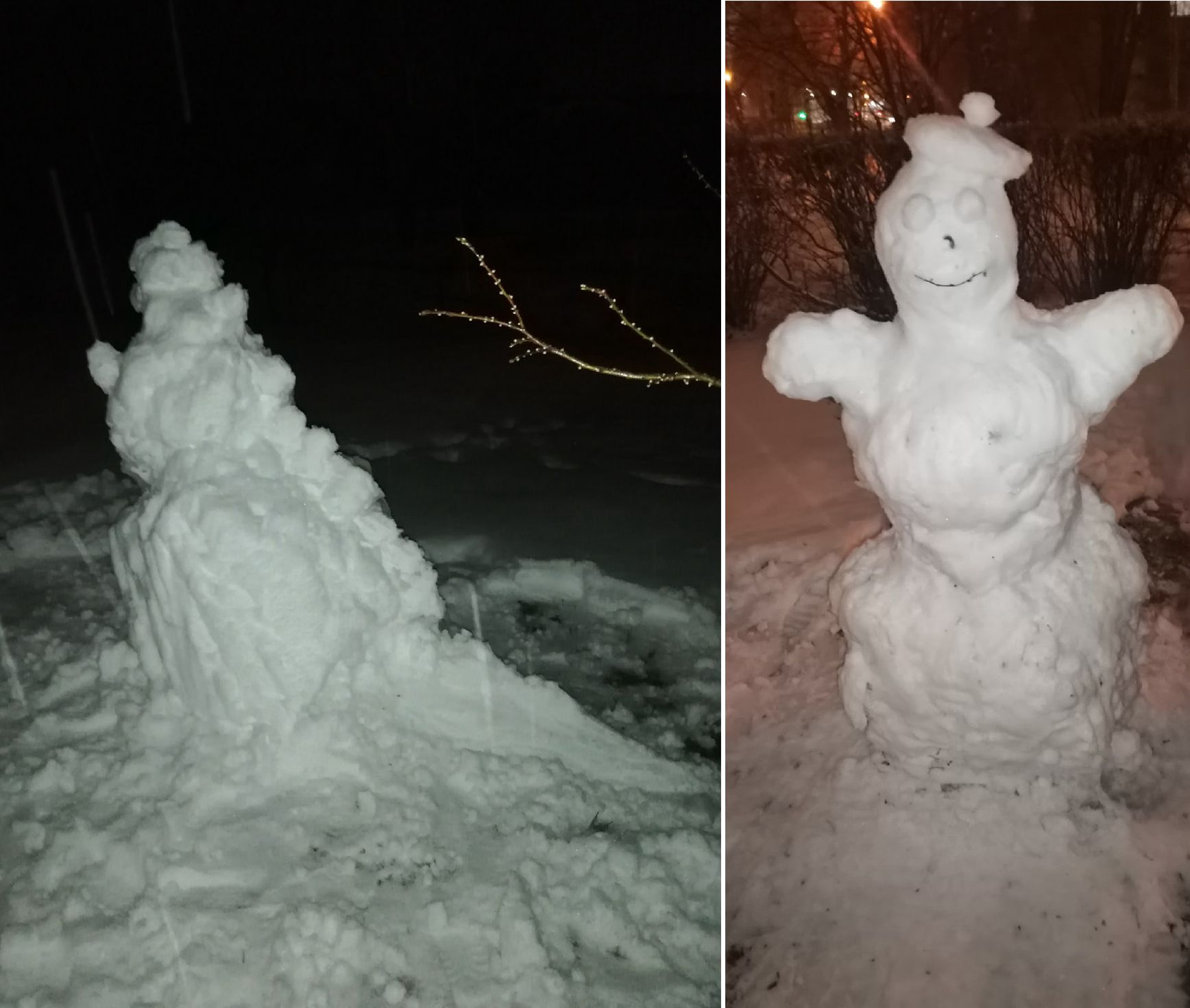 Читатель: Красивые снеговики от наших читателей