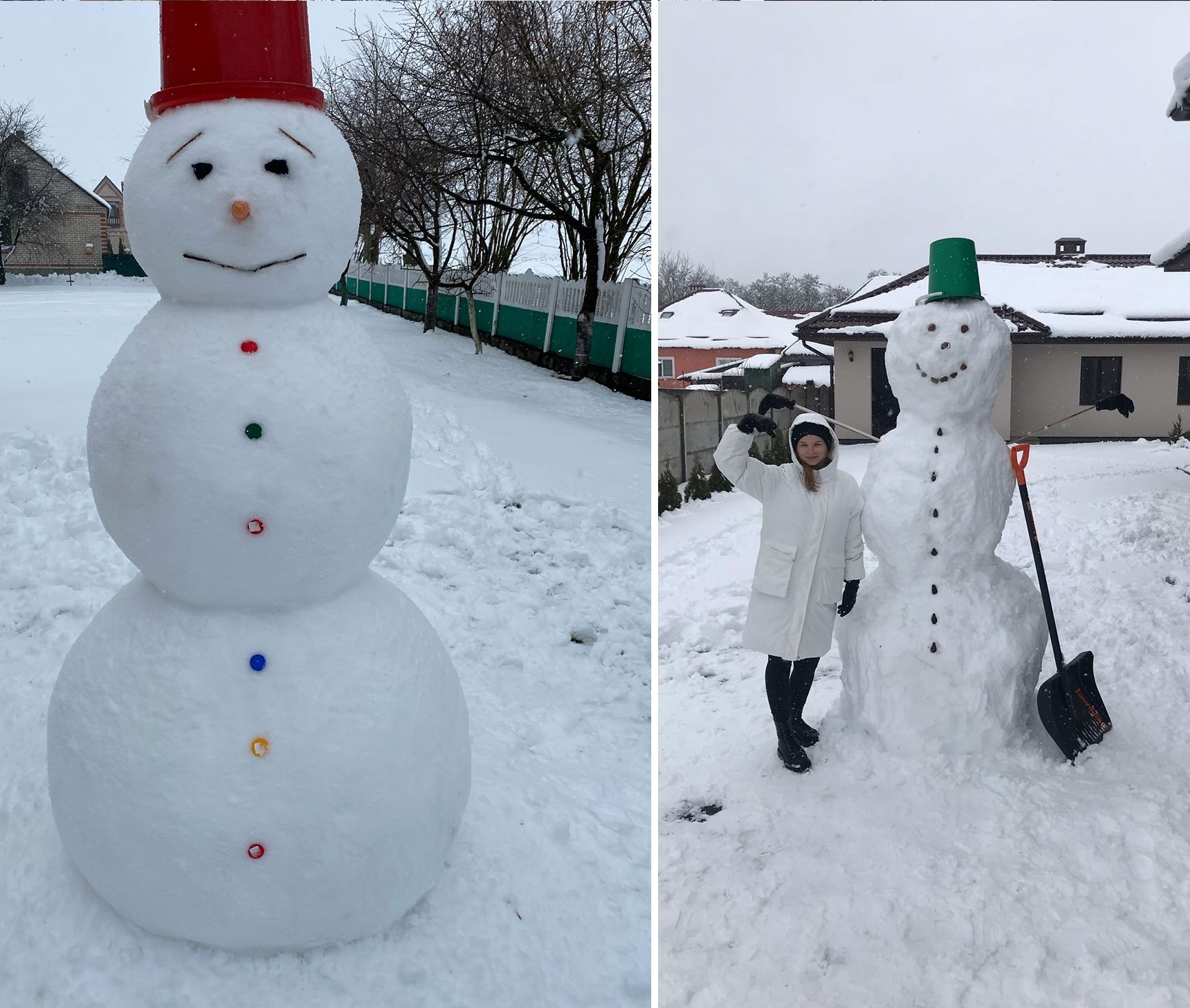 Читатель: Красивые снеговики от наших читателей