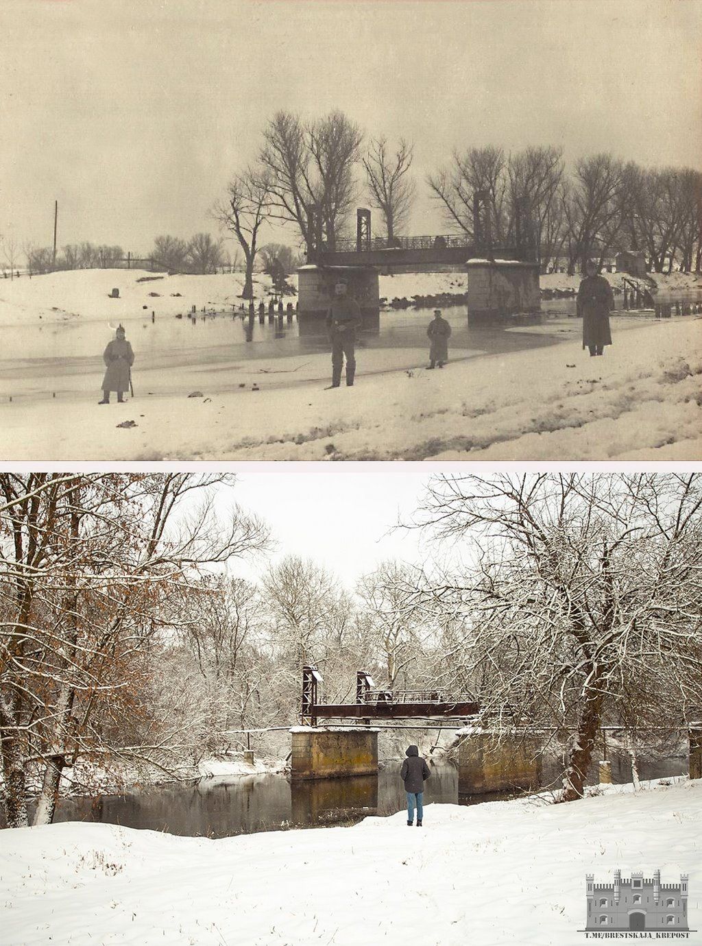 Как изменилась крепость за последние 100 с лишним лет