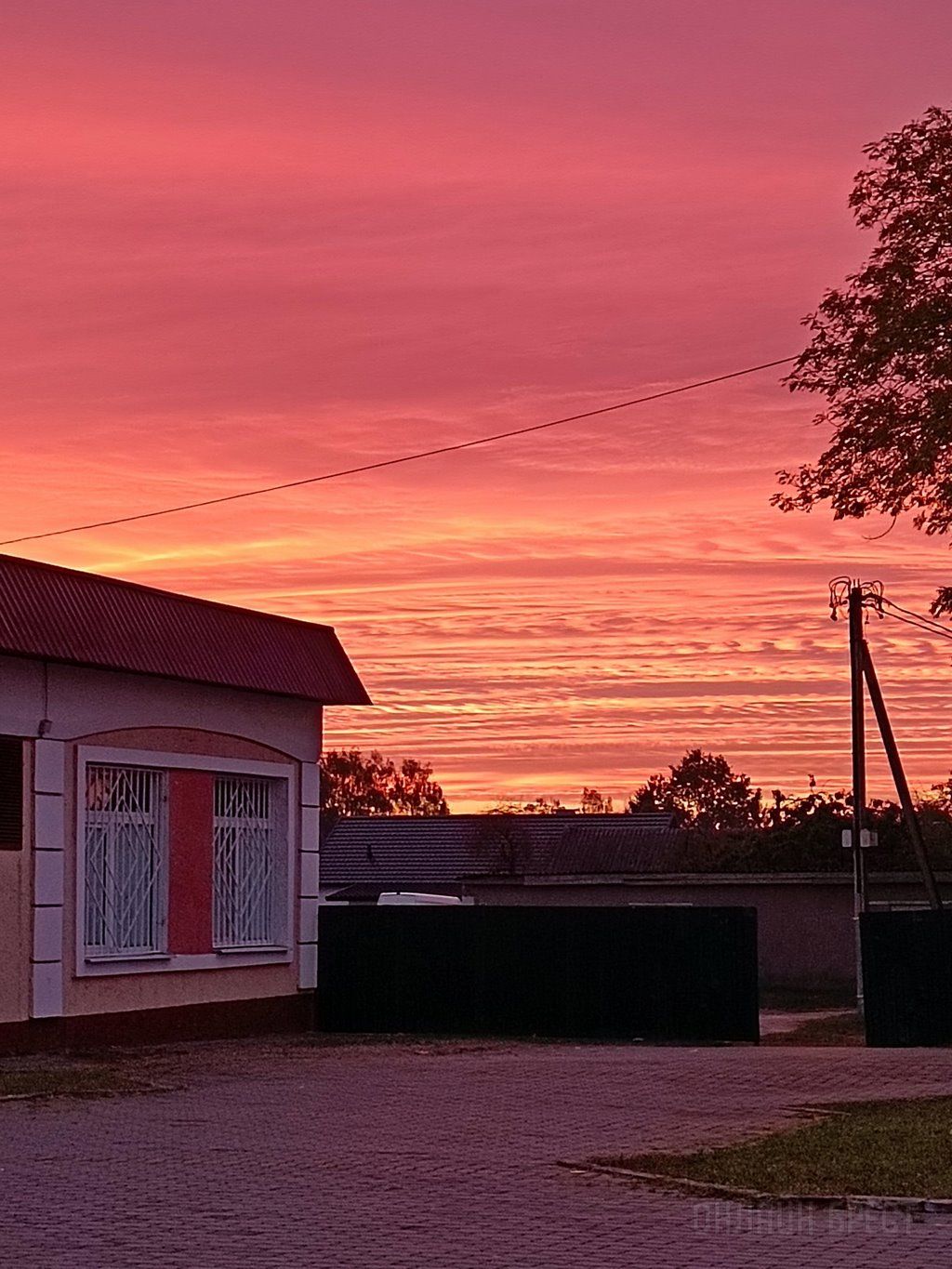 Читатель: Красивый рассвет в Малорите