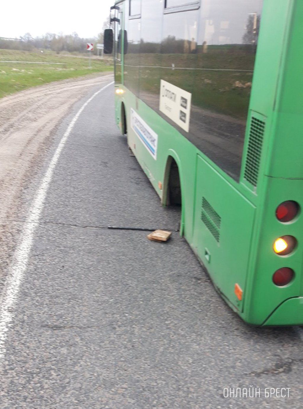 Очевидец: Автобус без колёс. Брестская область, Берёзовский район