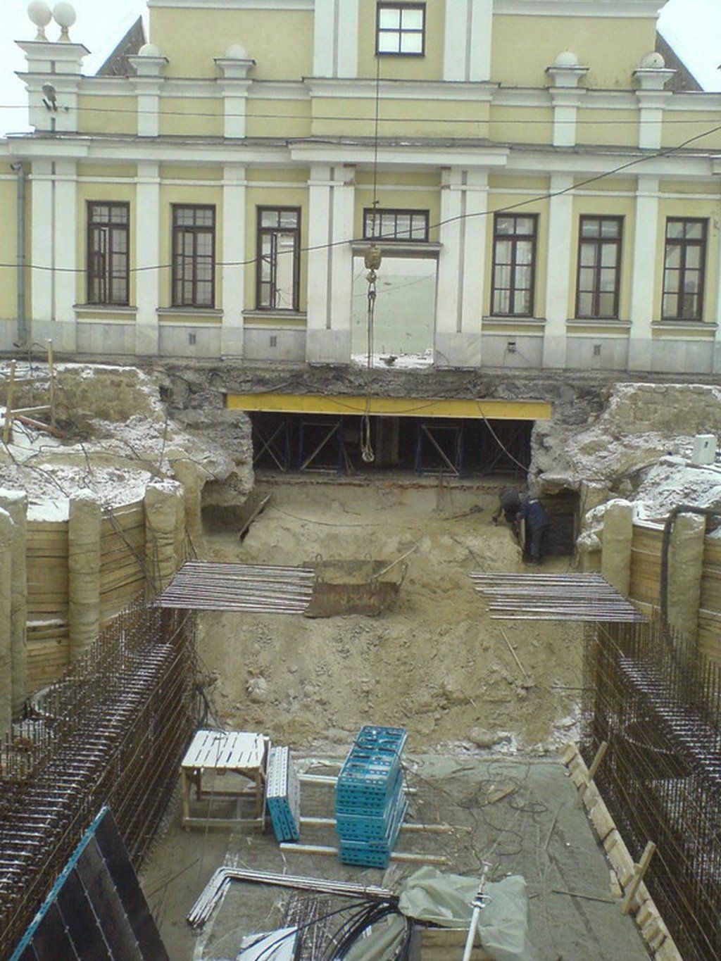 Читатель: Из серии «Не так давно». Так строился тоннель на ЖД вокзале в Бресте