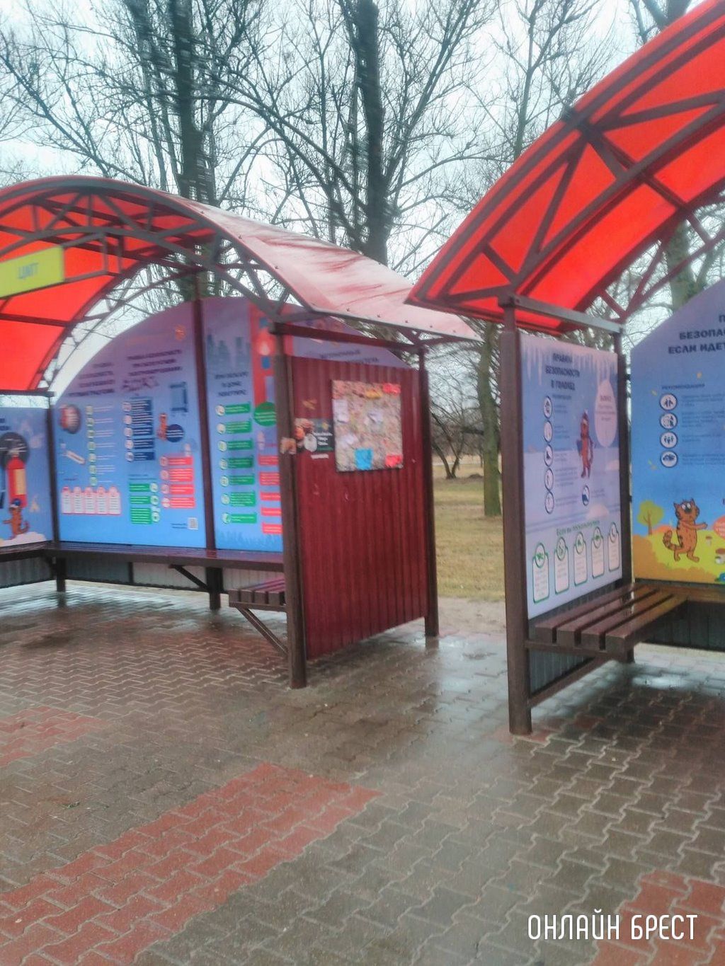 Остановка ЦМТ в Бресте