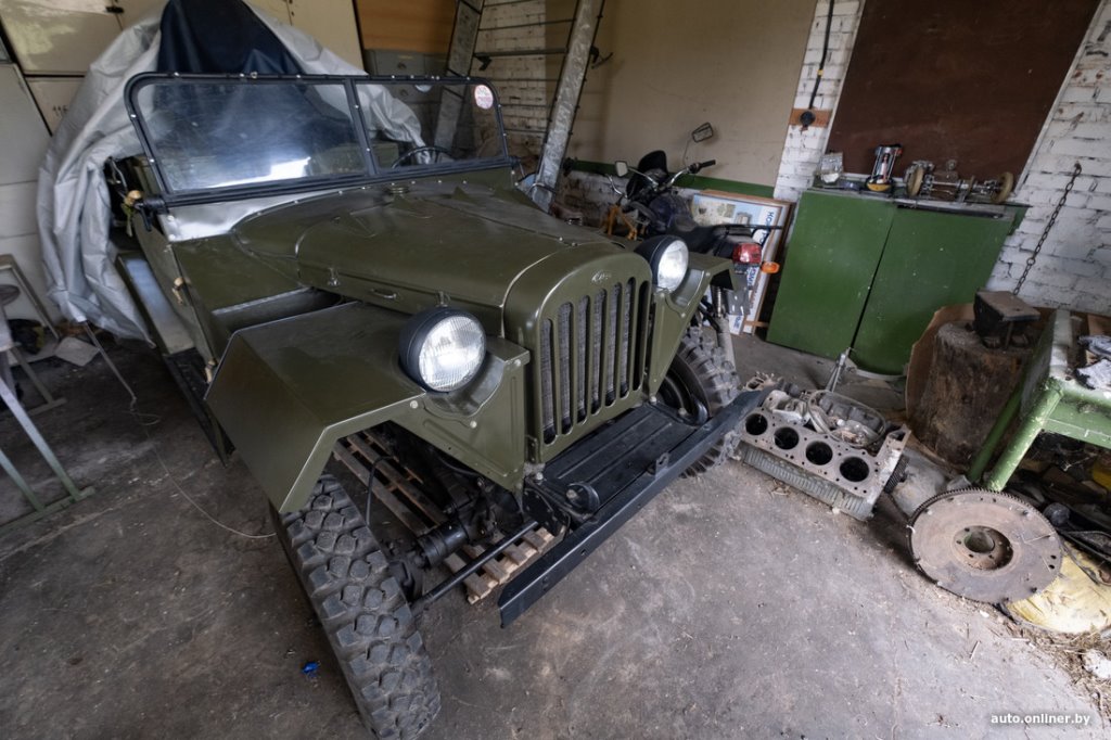 Находки в гараже. Белорус больше 40 лет коллекционирует и реставрирует советские авто