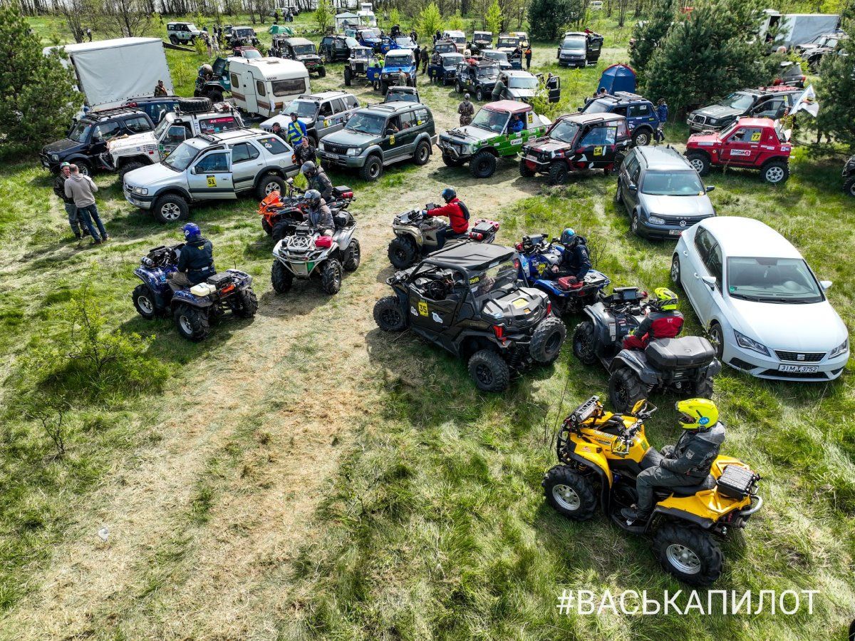 Трофи-рейд «Телеханская дрыгва» с высоты