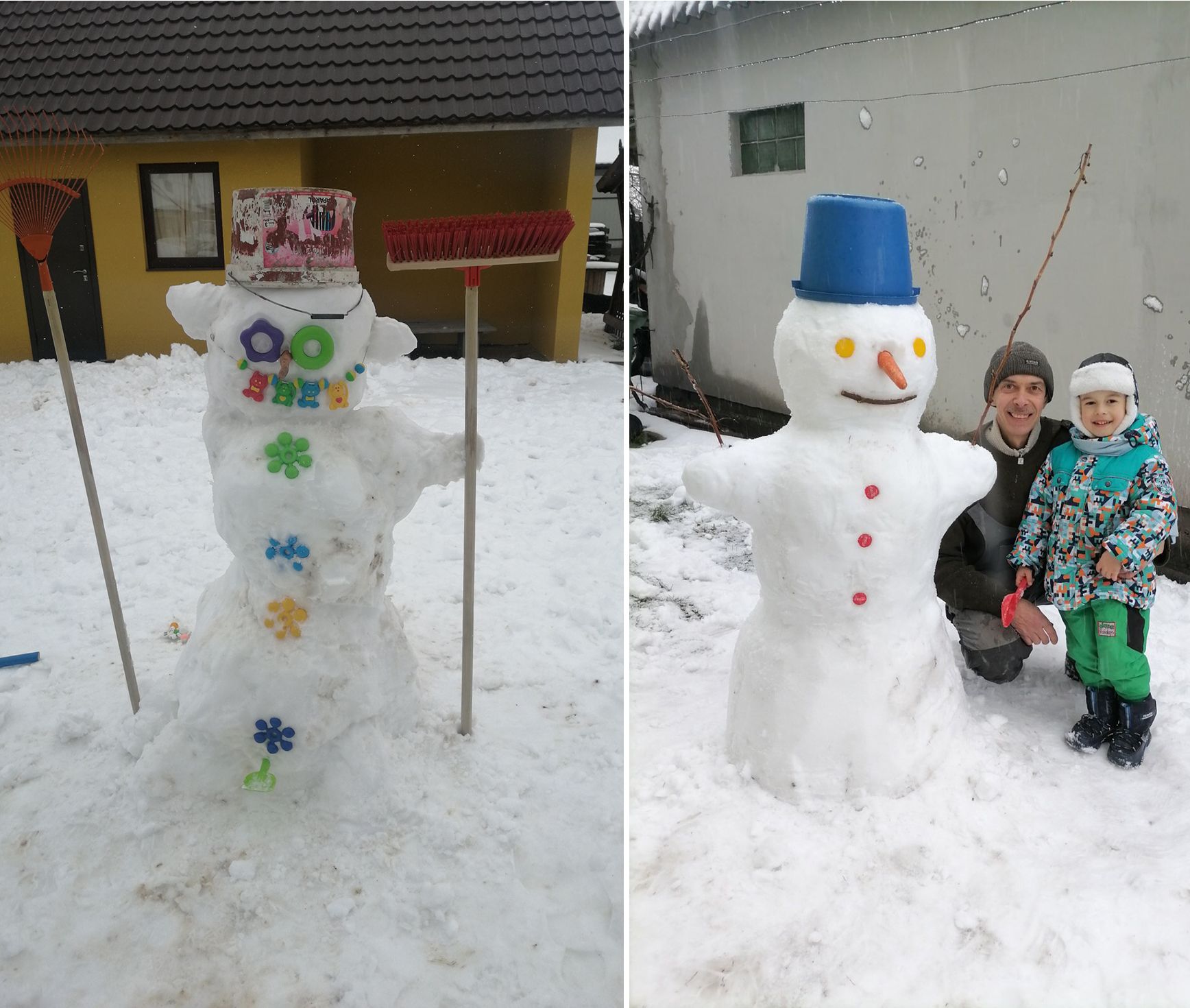 Читатель: Красивые снеговики от наших читателей