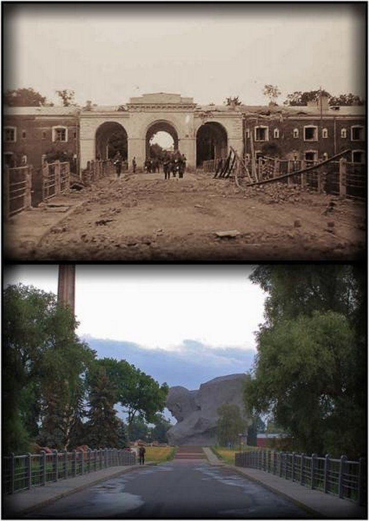 Трехарочные ворота Брестской крепости