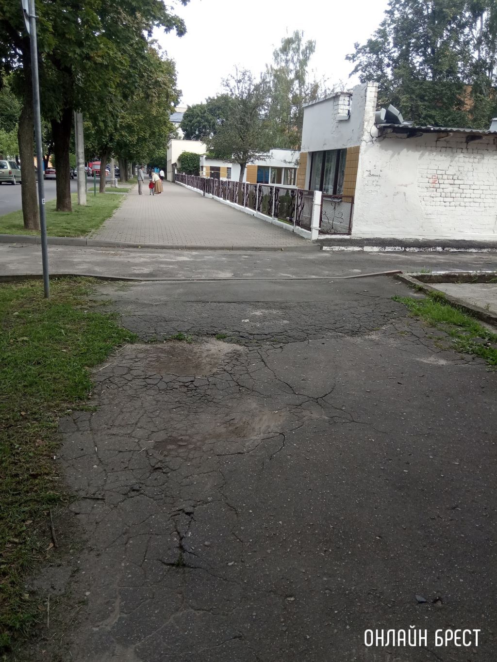 Велосипедисты. Нет альтернативного пути для объезда Советской