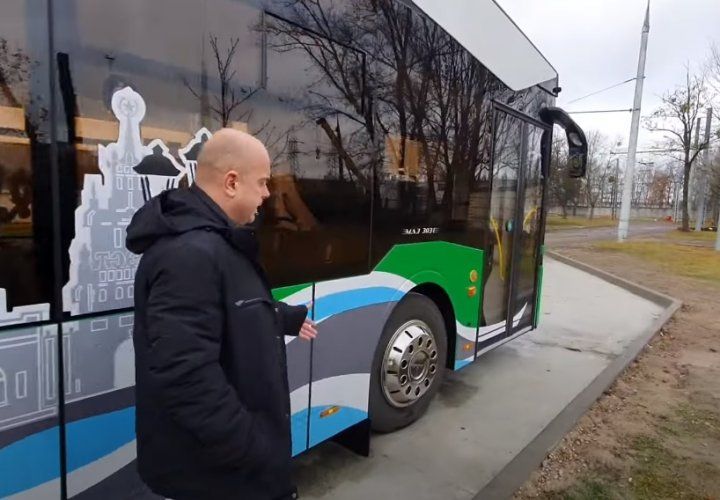 Первый электробус в Бресте. Технические данные и другое