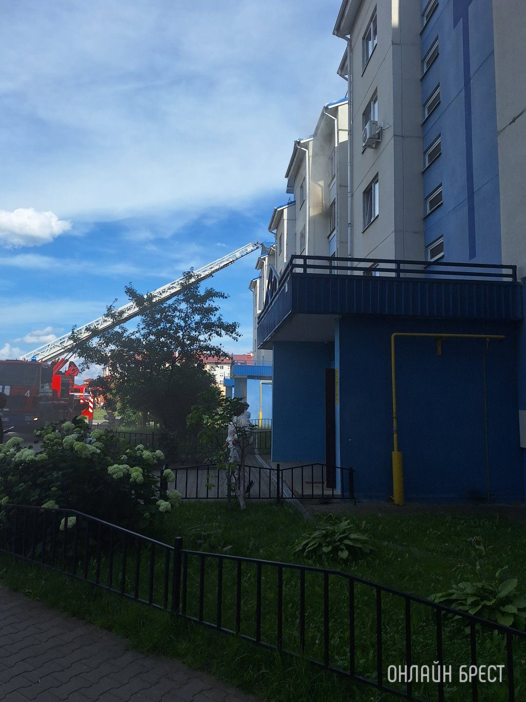 Подробности пожара в квартире на Колесника в Бресте