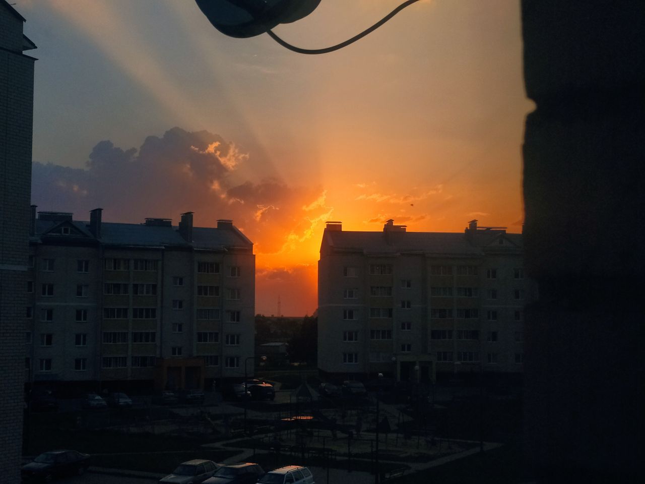 Ивацевичи, тропический закат