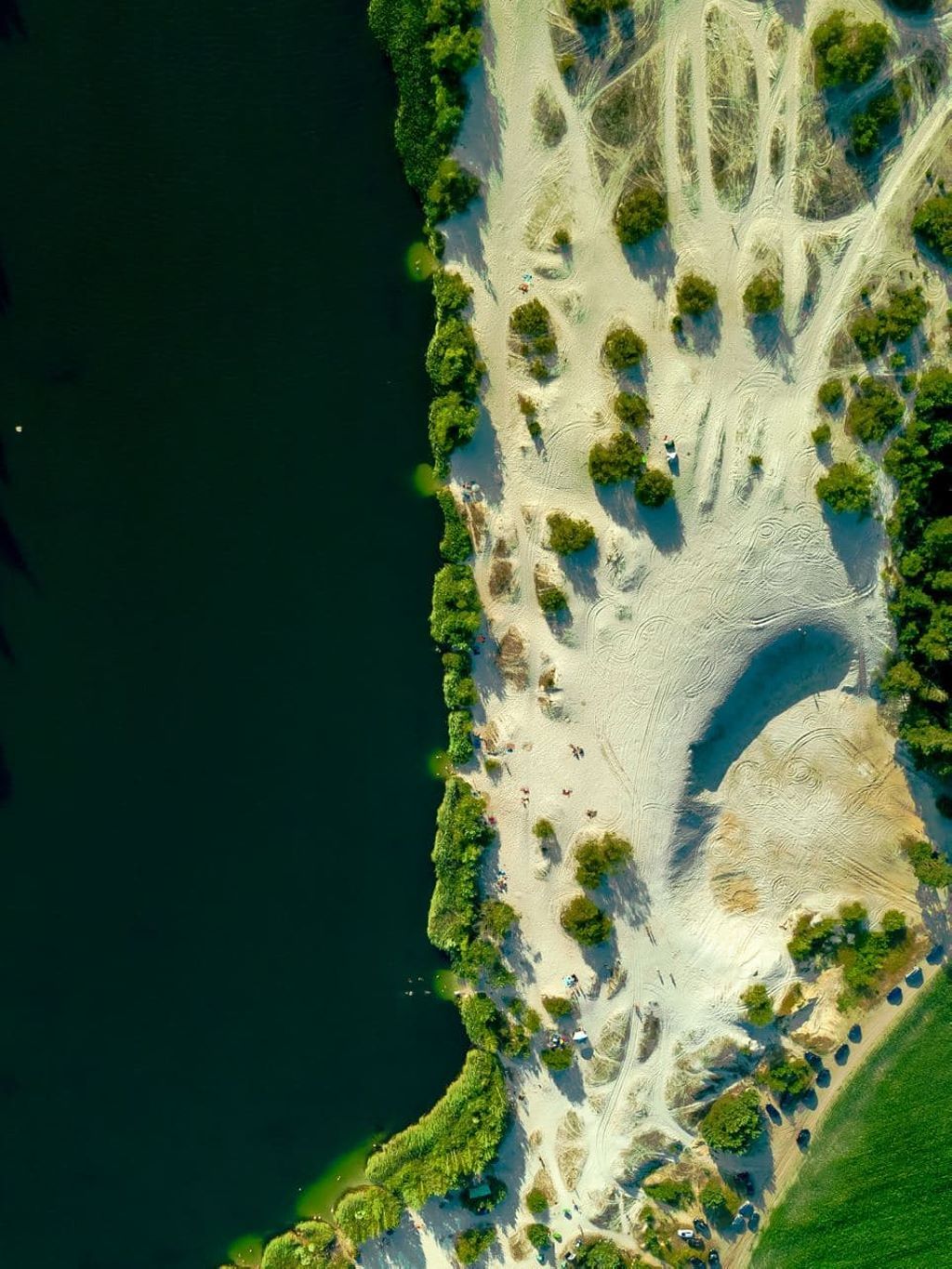 Один из лучших пляжей в Беларуси. Кобринский район, Каташи